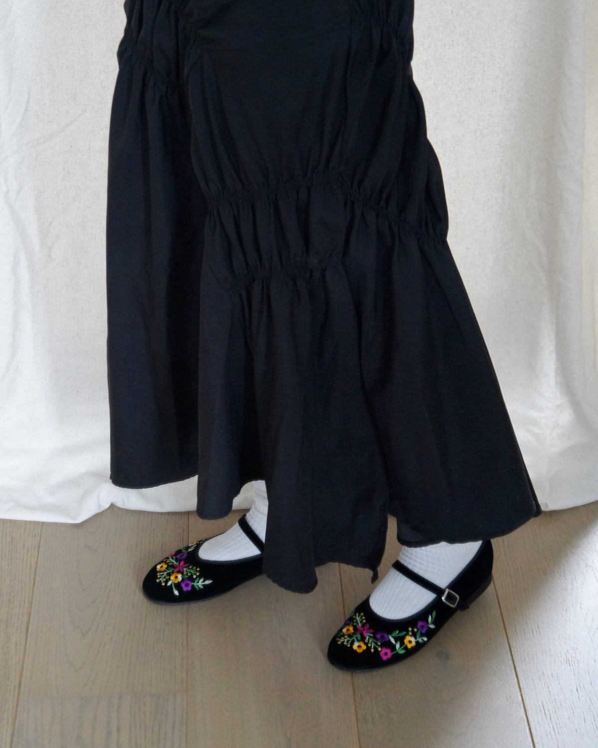 Flora Mary Jane Flats - Primrose (Pre-Order)