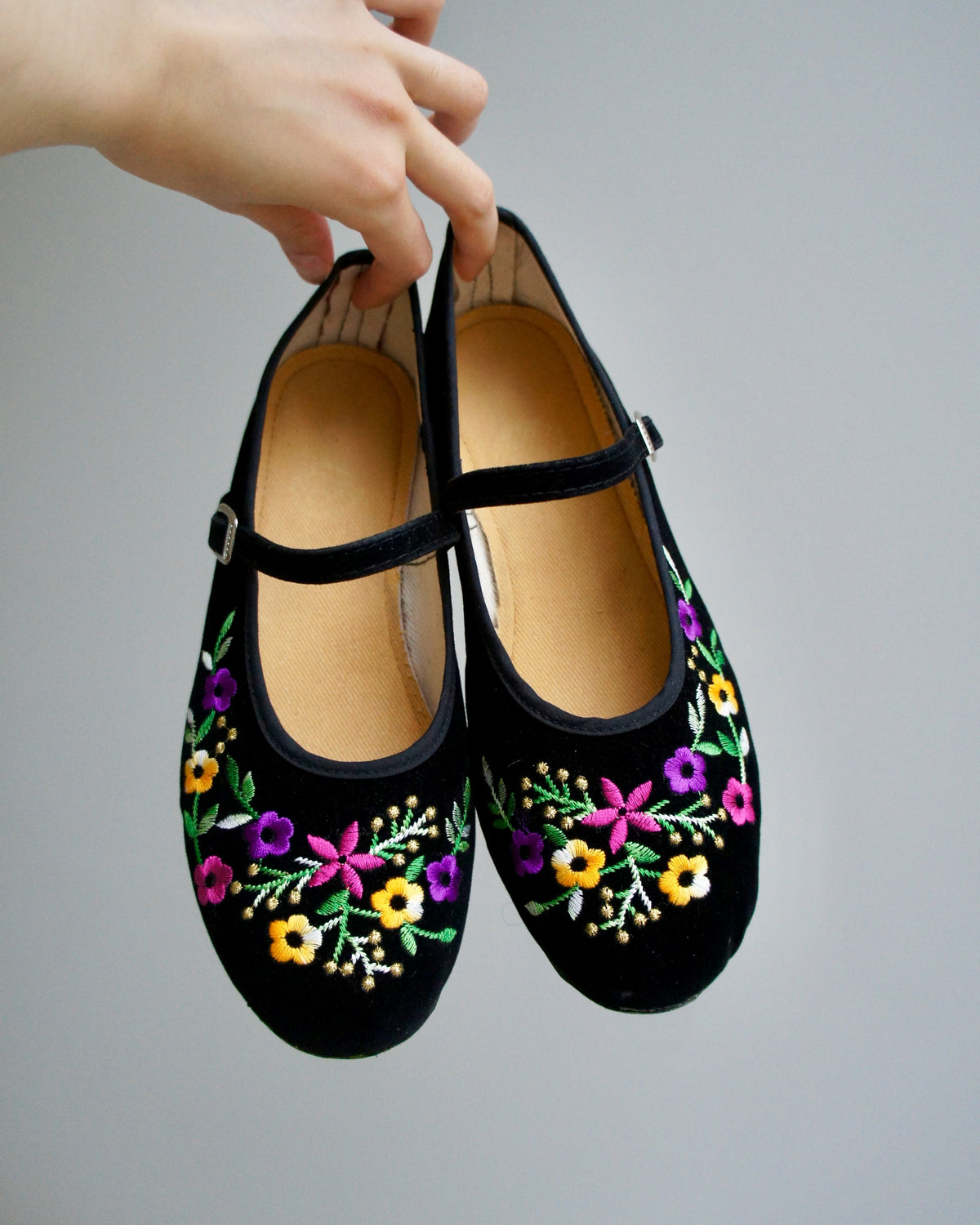 Flora Mary Jane Flats - Primrose (Pre-Order)