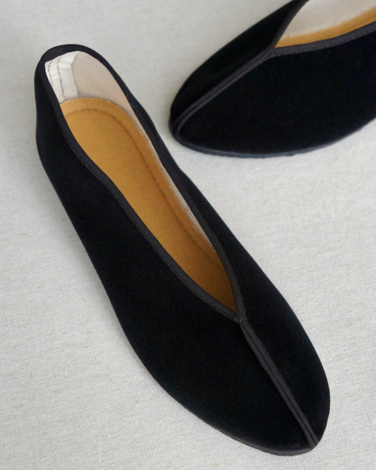 Core Theatre Flats - Black Velvet (Pre-Order)